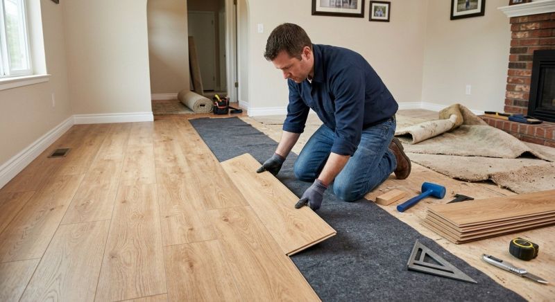 Laminate Floor Remodeling in Vero Beach, FL
