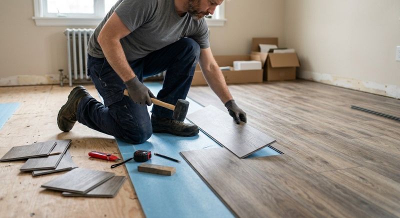 Linoleum Floor Installation in Grant, FL