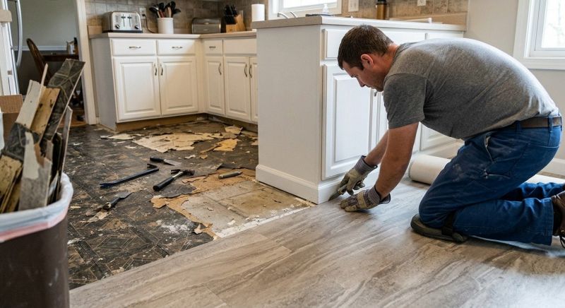 Linoleum Floor Installation in Indian River County, FL