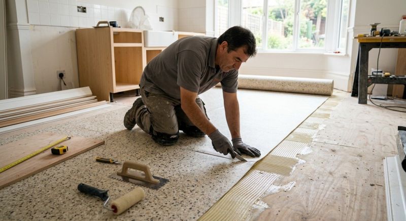 Linoleum Floor Installation in Vero Beach, FL