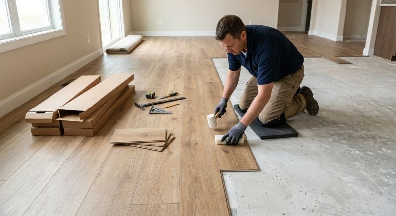 Luxury Vinyl Tile Installation in Sebastian, FL