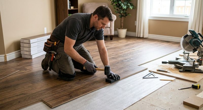 Plank Laminate Installation in Vero Beach, FL