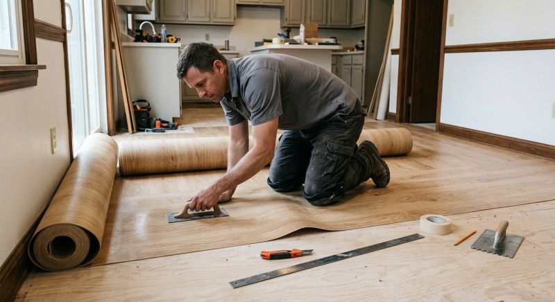 Sheet Flooring Installation in Fellsmere, FL