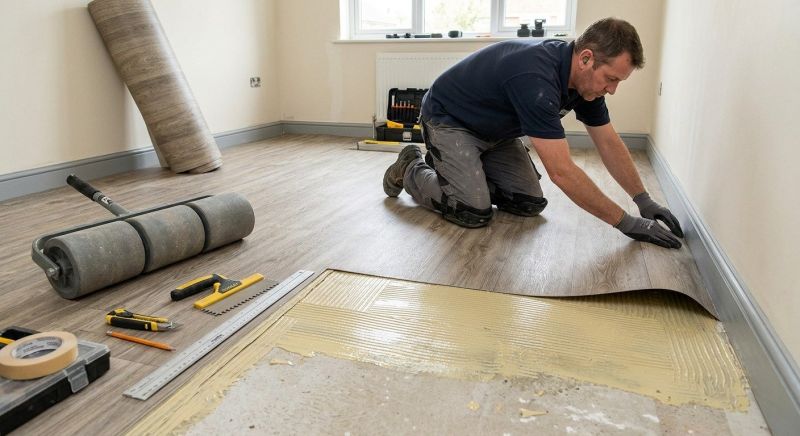Sheet Linoleum Installation in Fort Pierce, FL
