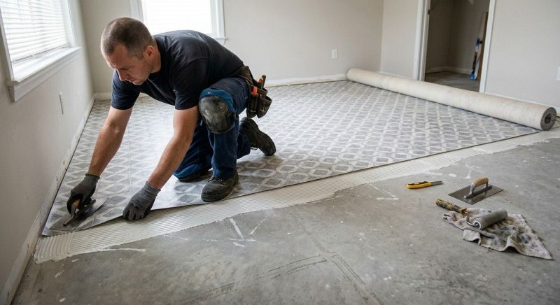 Sheet Linoleum Installation in Sebastian, FL