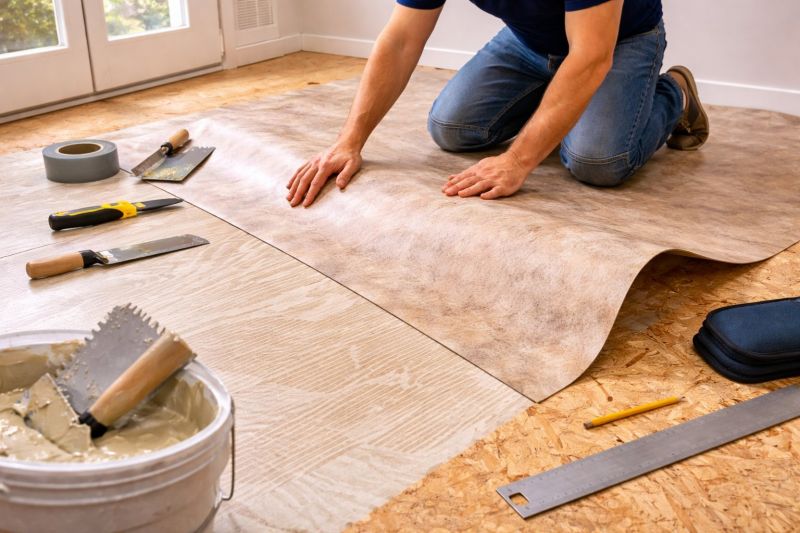 Sheet Vinyl Installation in Fort Pierce, FL