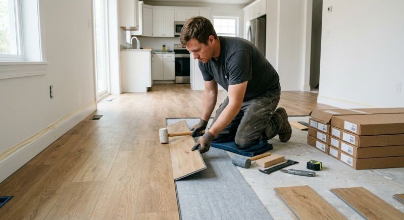 Vinyl Plank Floor Installation in Vero Beach, FL